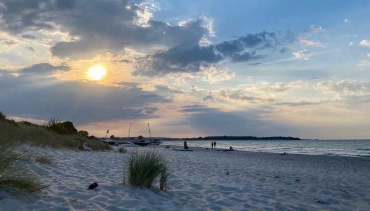 Abendstimmung am Strand